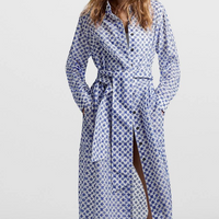 LOUIS VUITTON 3D Monogram Fil Coupé Shirt Dress