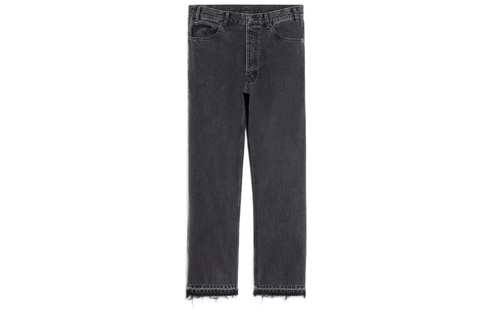 CELINE Wesley Jeans In Charcoal Wash Denim
