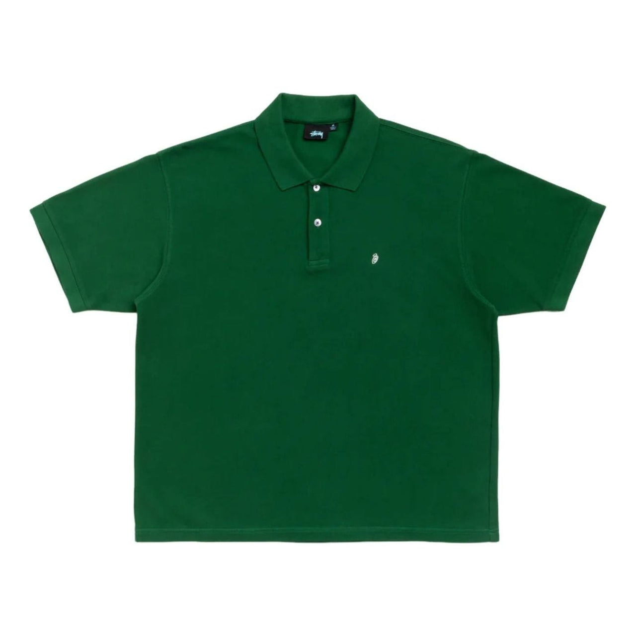Stussy Classic Pique Polo 'Pine' 1140367-PINE