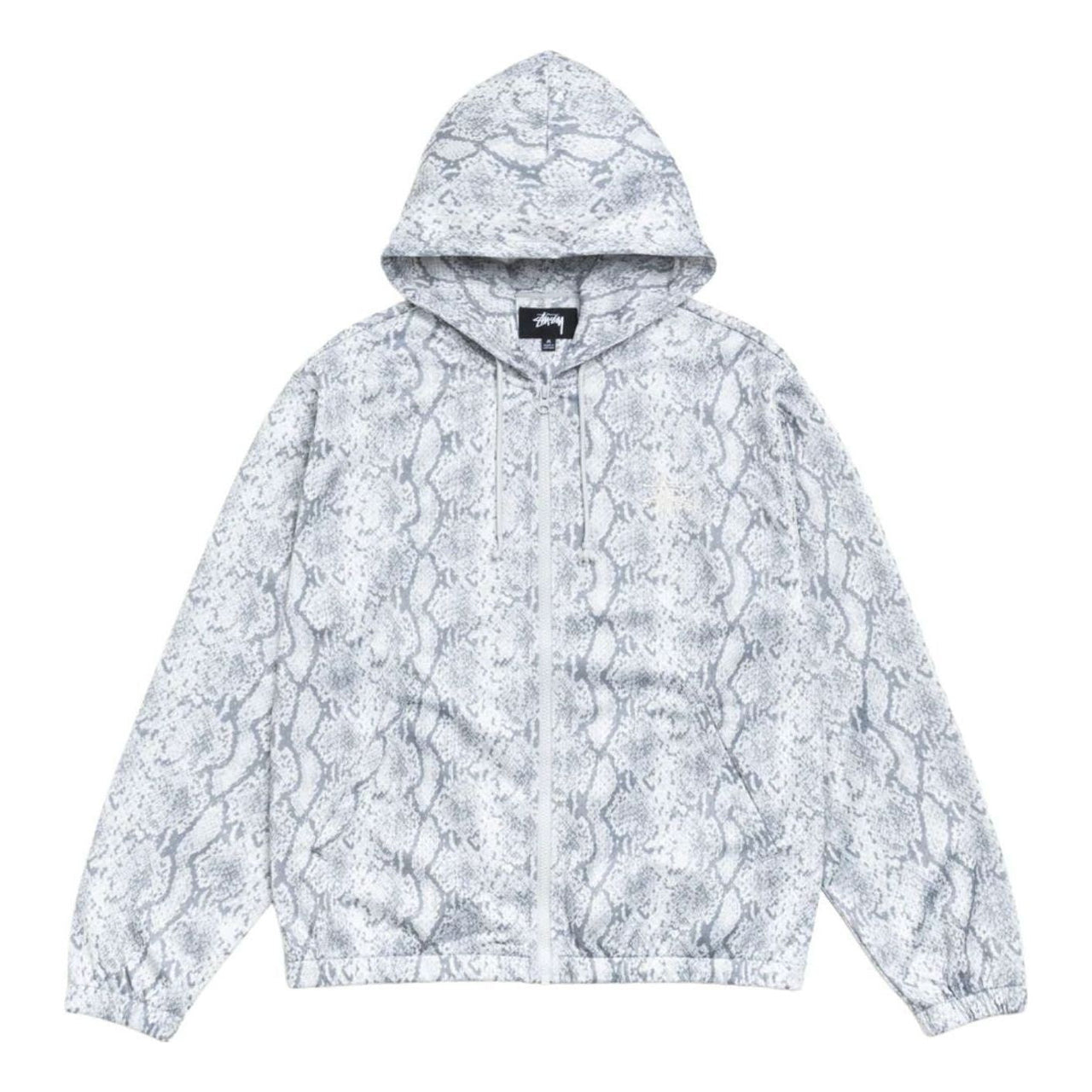 Stussy Athletic Mesh Zip Hoodie 'Snake' 1140391-SNAK