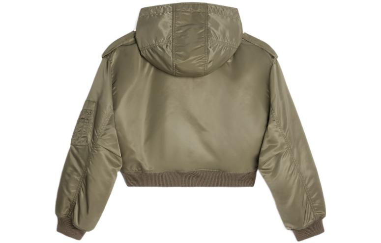 CELINE FW22 Cropped Coat Women's Khaki