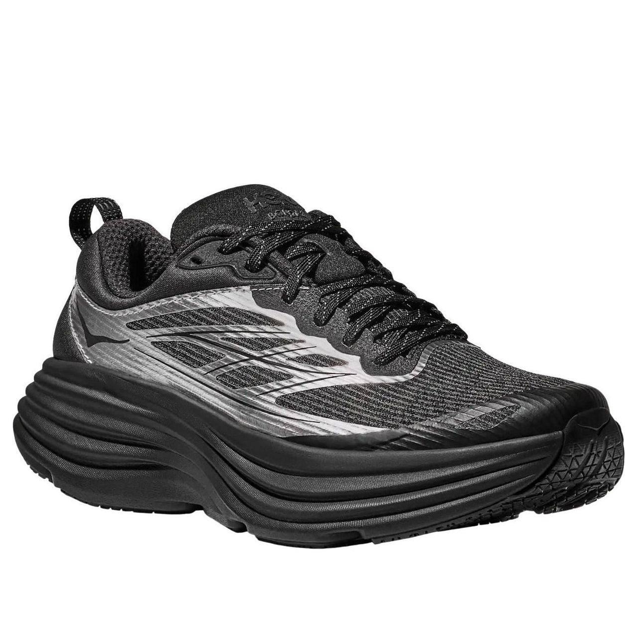 HOKA ONE ONE Bondi 8 Caged 'Silver Carbon Black' 1155391-SIBL