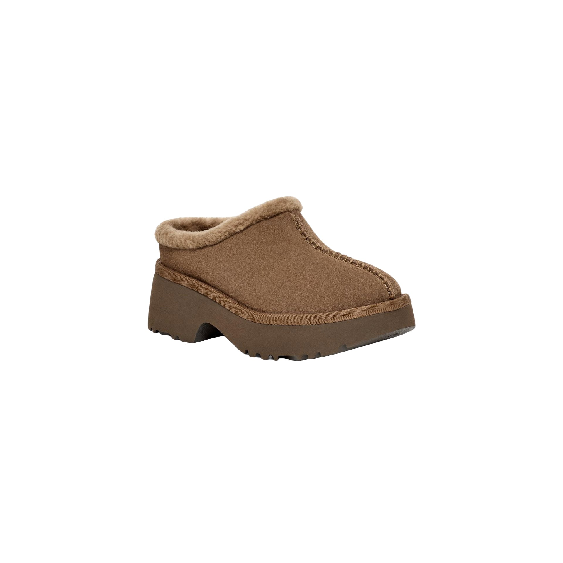(WMNS) UGG New Heights Cozy Clog 'Hickory' 1162510-HCK