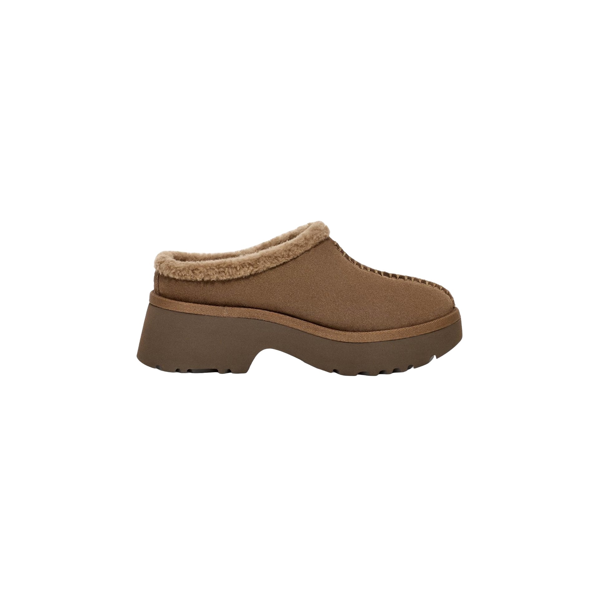 (WMNS) UGG New Heights Cozy Clog 'Hickory' 1162510-HCK