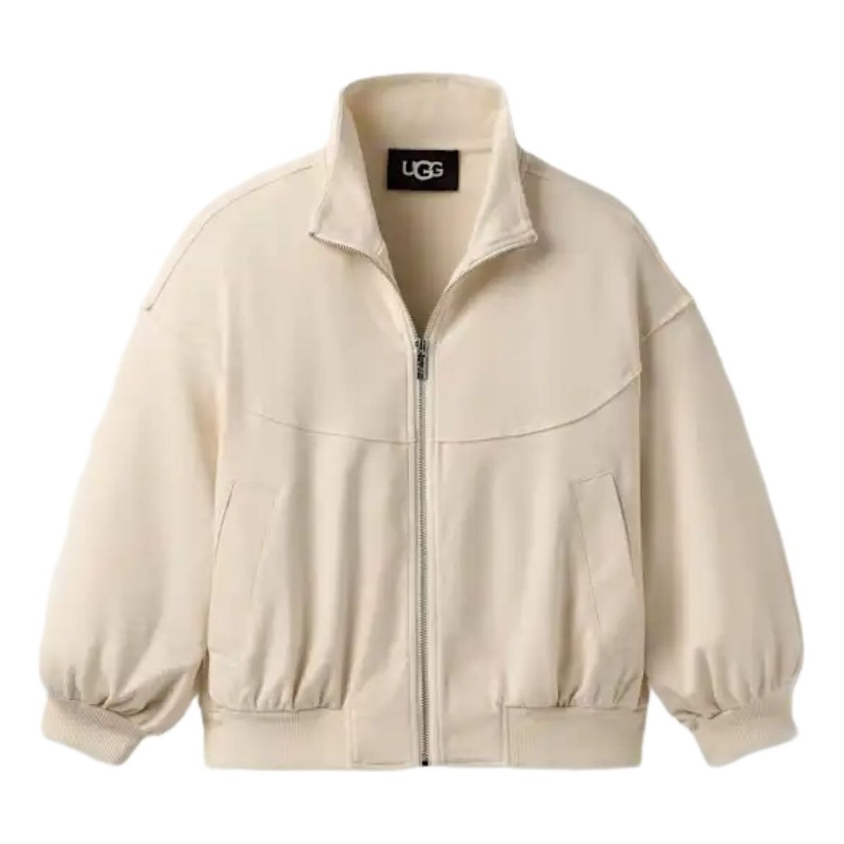 (WMNS) UGG SS26 Kyleigh Full-Zip Jacket 'Cream' 1175151-CRM