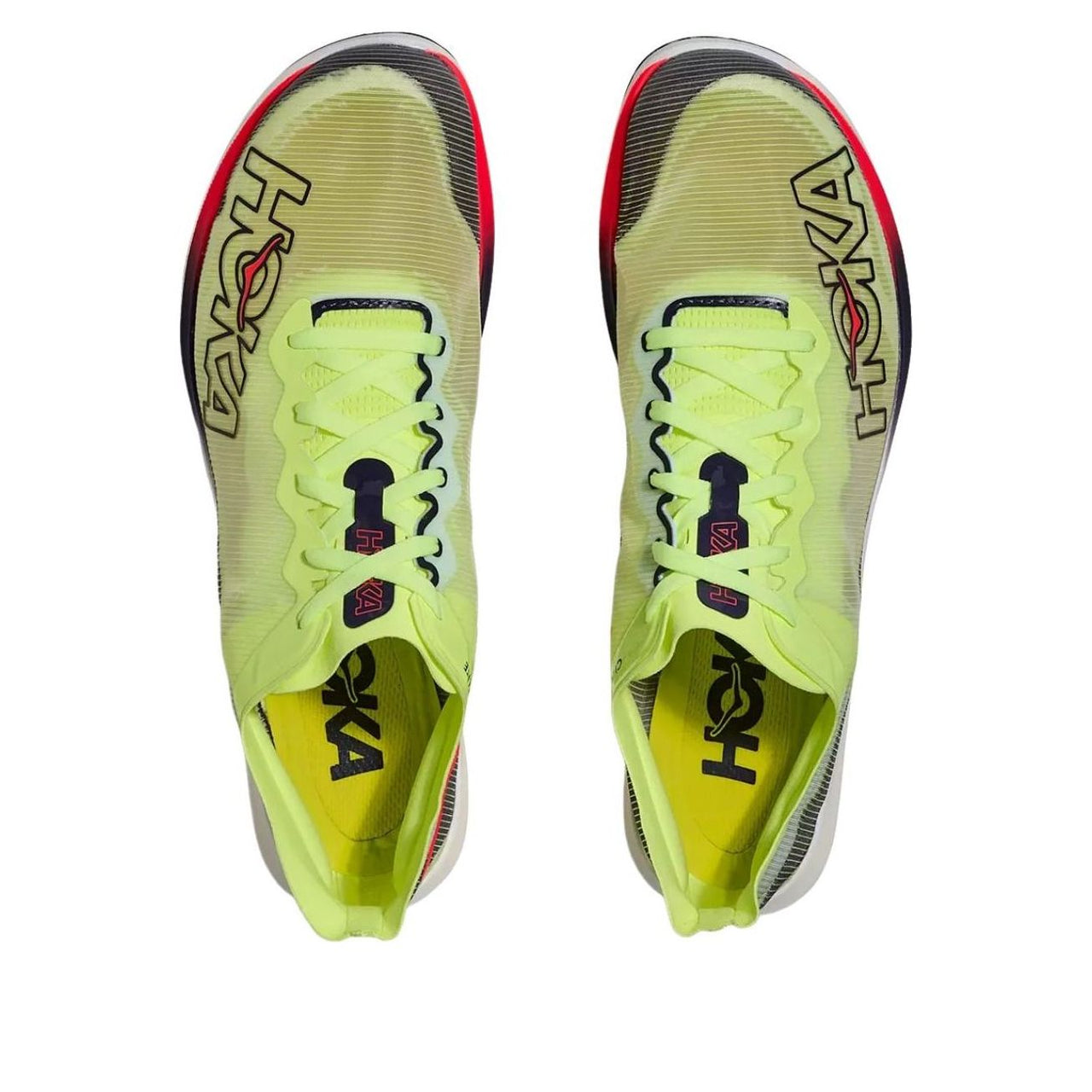 HOKA ONE ONE Cielo FlyX Elite Spikes 'Neon Yuzu Squid Ink' 1175930-NZS