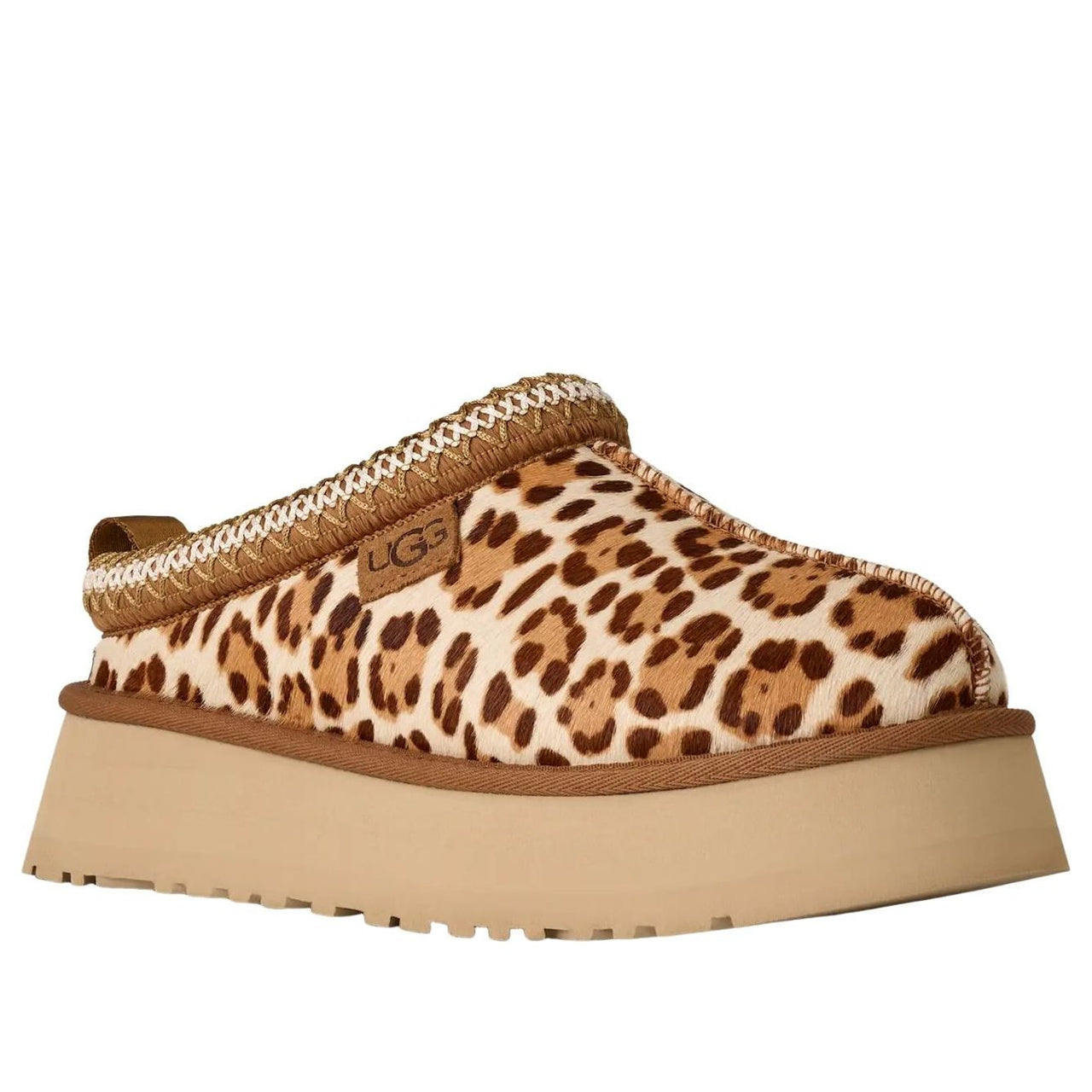 (WMNS) UGG Tazz Plains Slipper 'Felicity leopard jasmine' 1177890-FDJ