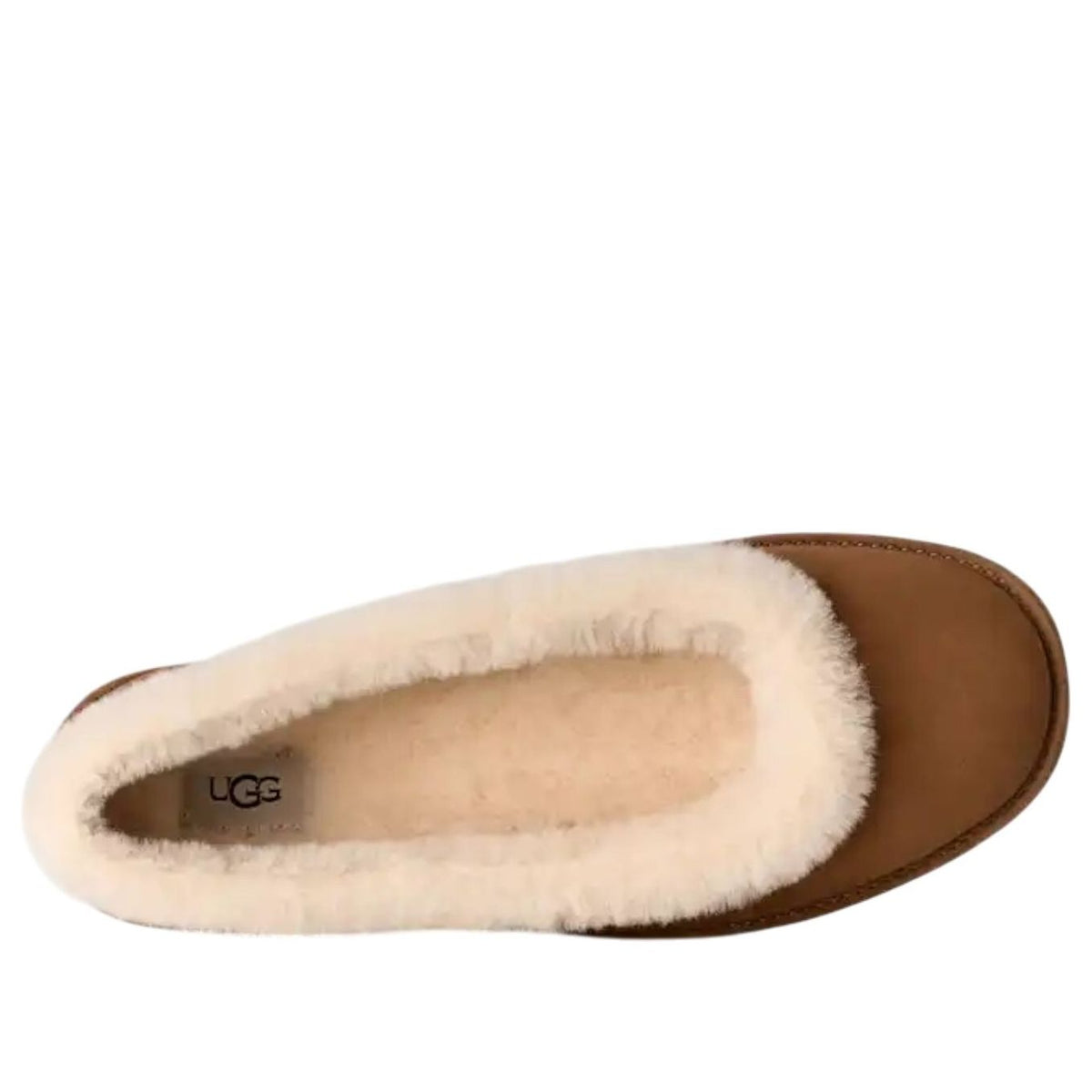 (WMNS) UGG Zora Ballet Flat 'Chestnut' 1178111-CHE
