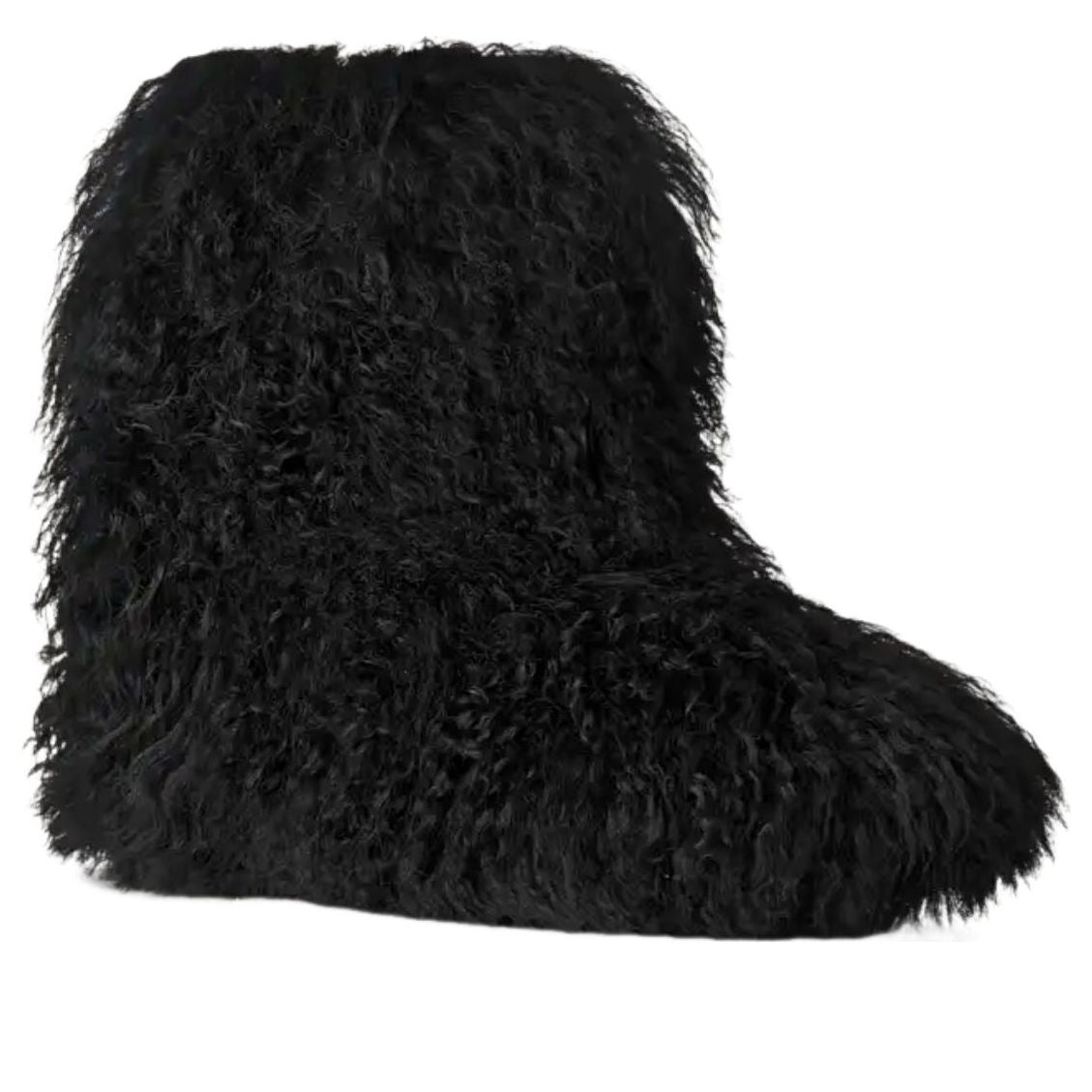 (WMNS) UGG Classic Short Fluff Momma Boot 'Black' 1180050-BLK
