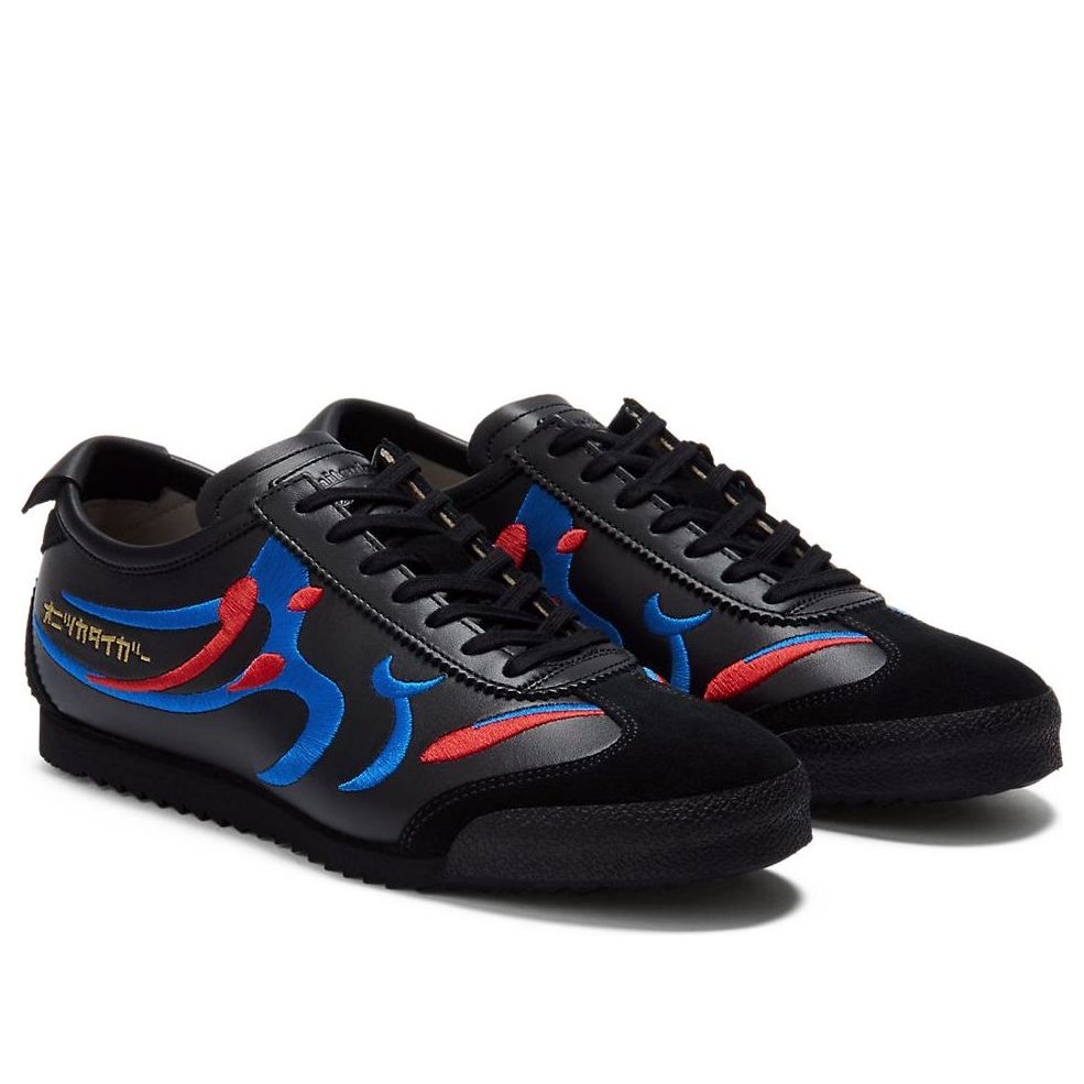 (WMNS) Onitsuka Tiger Mexico 66 Deluxe 'Black Directoire Blue' 1182A187-001