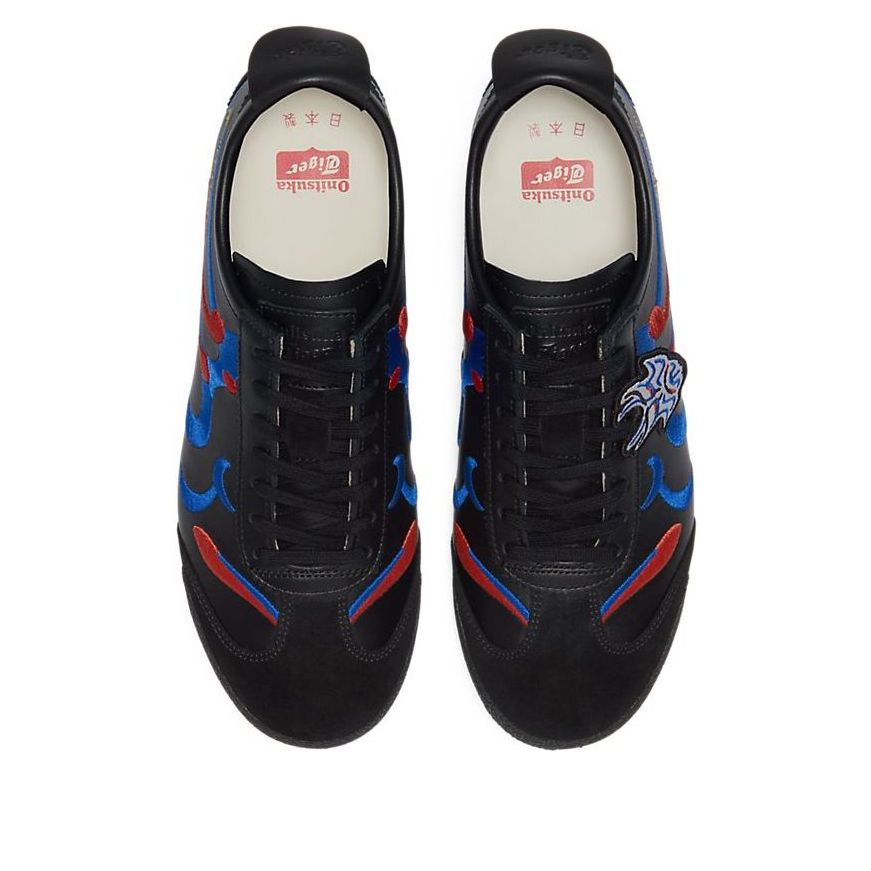 (WMNS) Onitsuka Tiger Mexico 66 Deluxe 'Black Directoire Blue' 1182A187-001
