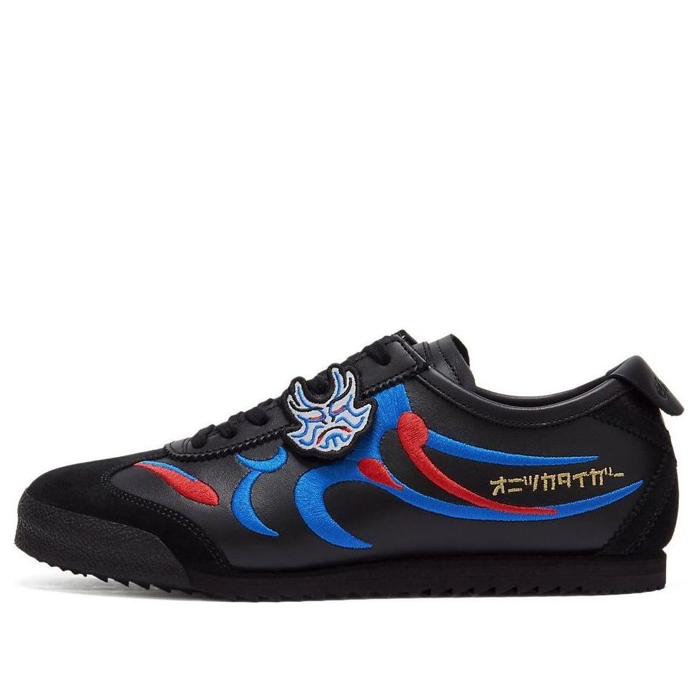 (WMNS) Onitsuka Tiger Mexico 66 Deluxe 'Black Directoire Blue' 1182A187-001