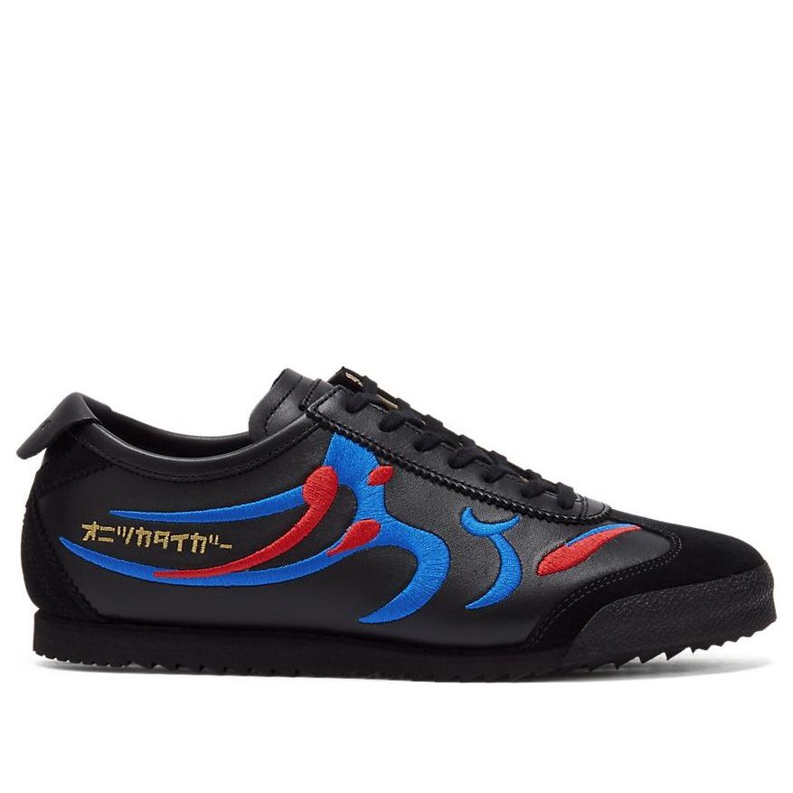 (WMNS) Onitsuka Tiger Mexico 66 Deluxe 'Black Directoire Blue' 1182A187-001