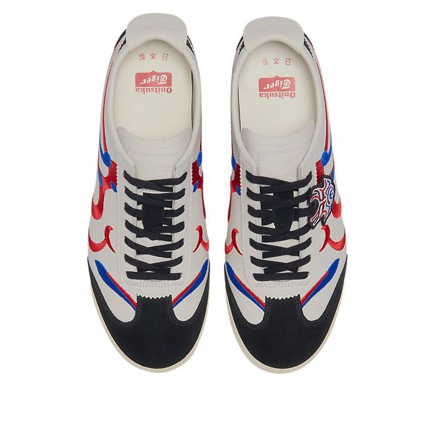 (WMNS) Onitsuka Tiger Mexico 66 Deluxe 'White Fiery Red' 1182A187-103