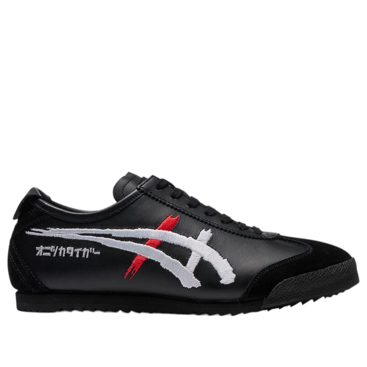 (WMNS) Onitsuka Tiger Mexico 66 Deluxe 'Black White Red' 1182A188-001