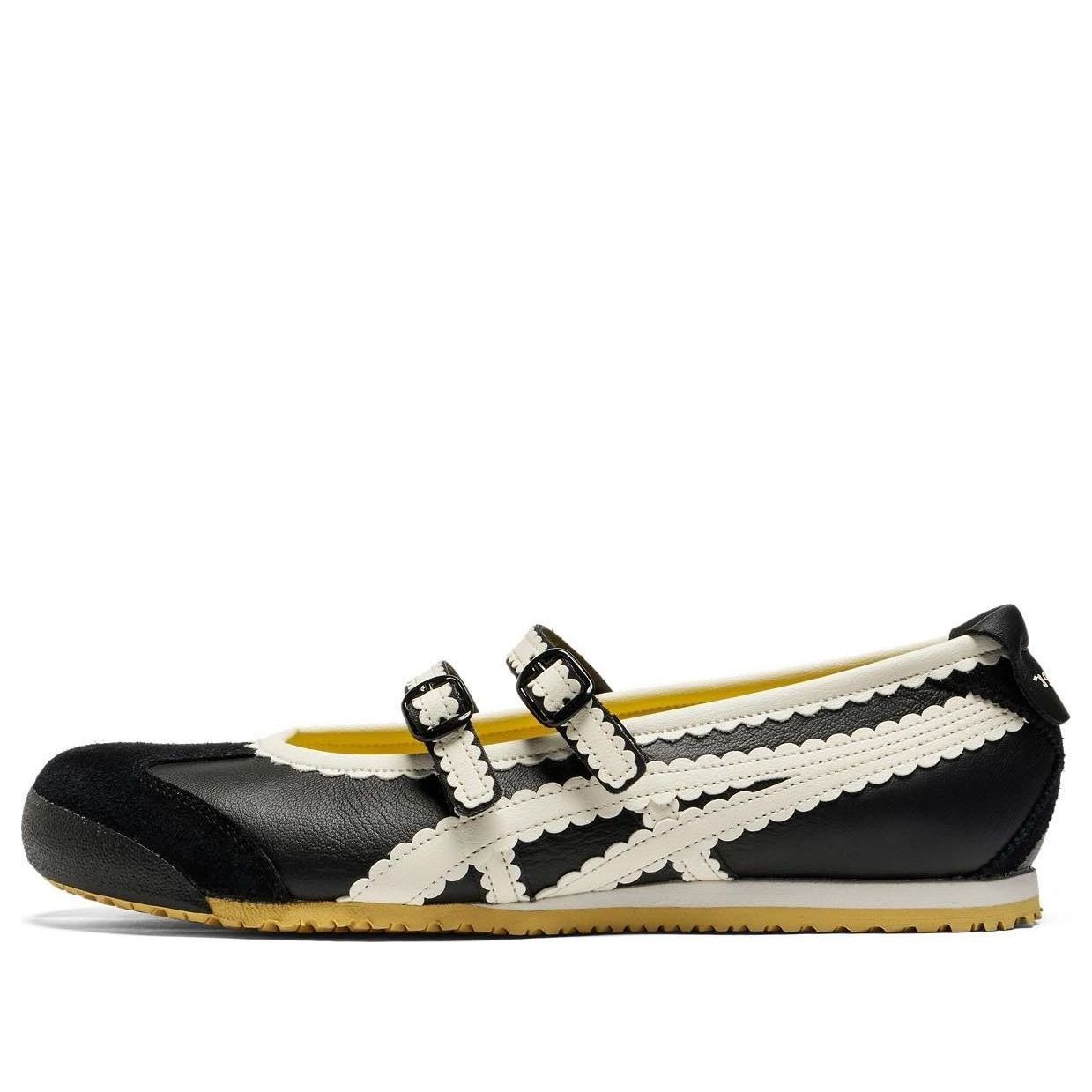 (WMNS) Onitsuka Tiger Mexico 66 Tigress 'Black Cream' 1182A678-001
