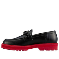 (WMNS) Onitsuka Tiger Bit Loafer 'Black Classic Red' 1182A698-001