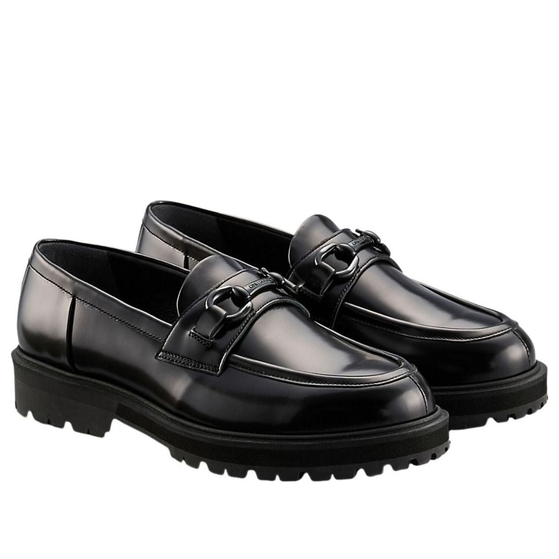 (WMNS) Onitsuka Tiger Bit Loafer 'Black' 1182A701-001