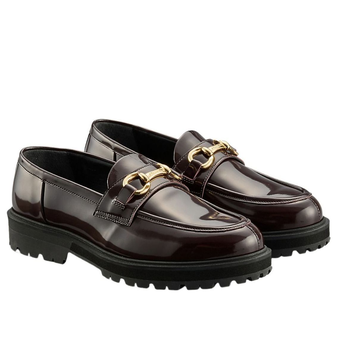 (WMNS) Onitsuka Tiger Bit Loafer 'Burgundy' 1182A701-600