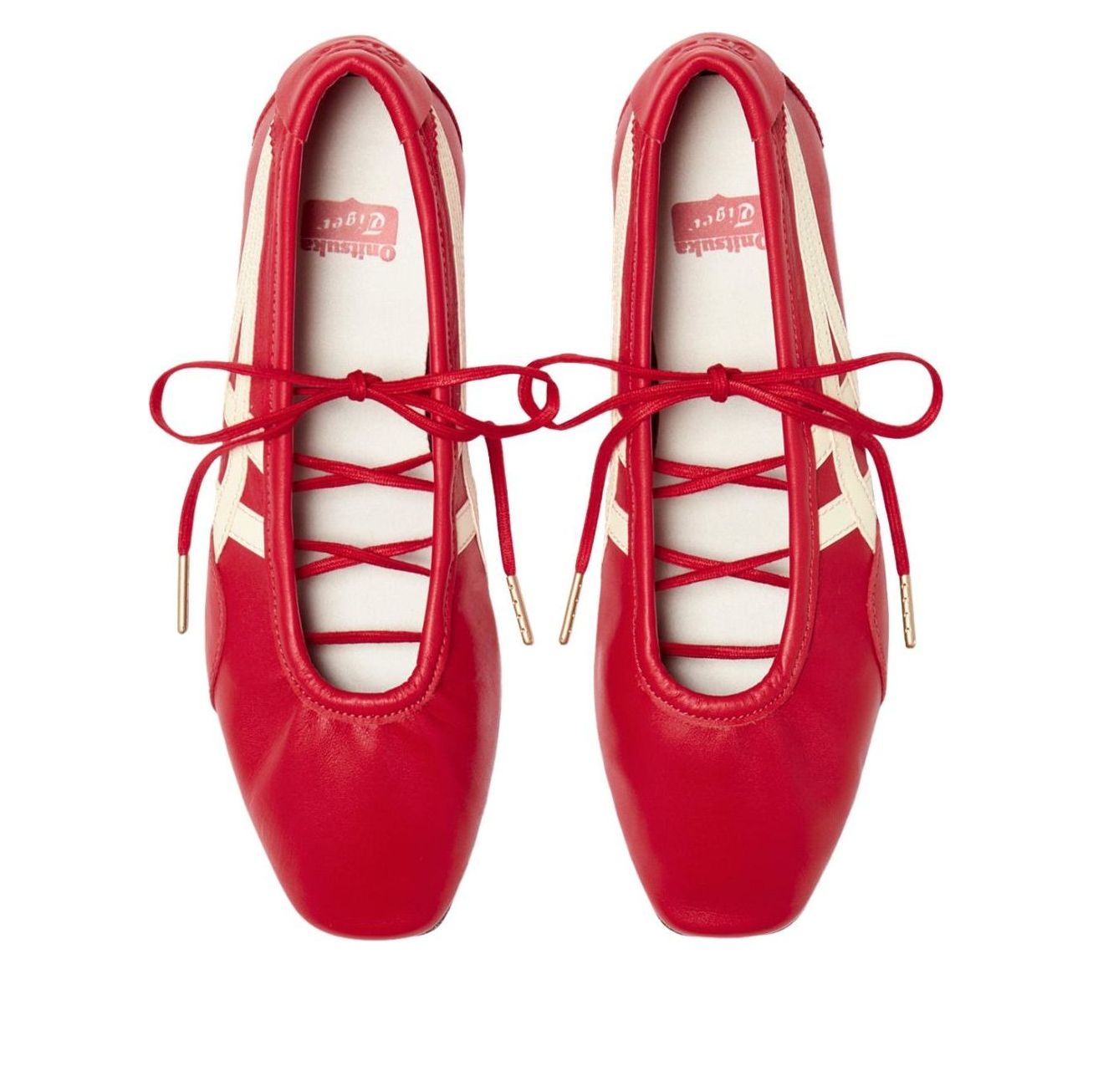 (WMNS) Onitsuka Tiger Gymnarina 'Classic Red Cream' 1182A704-600