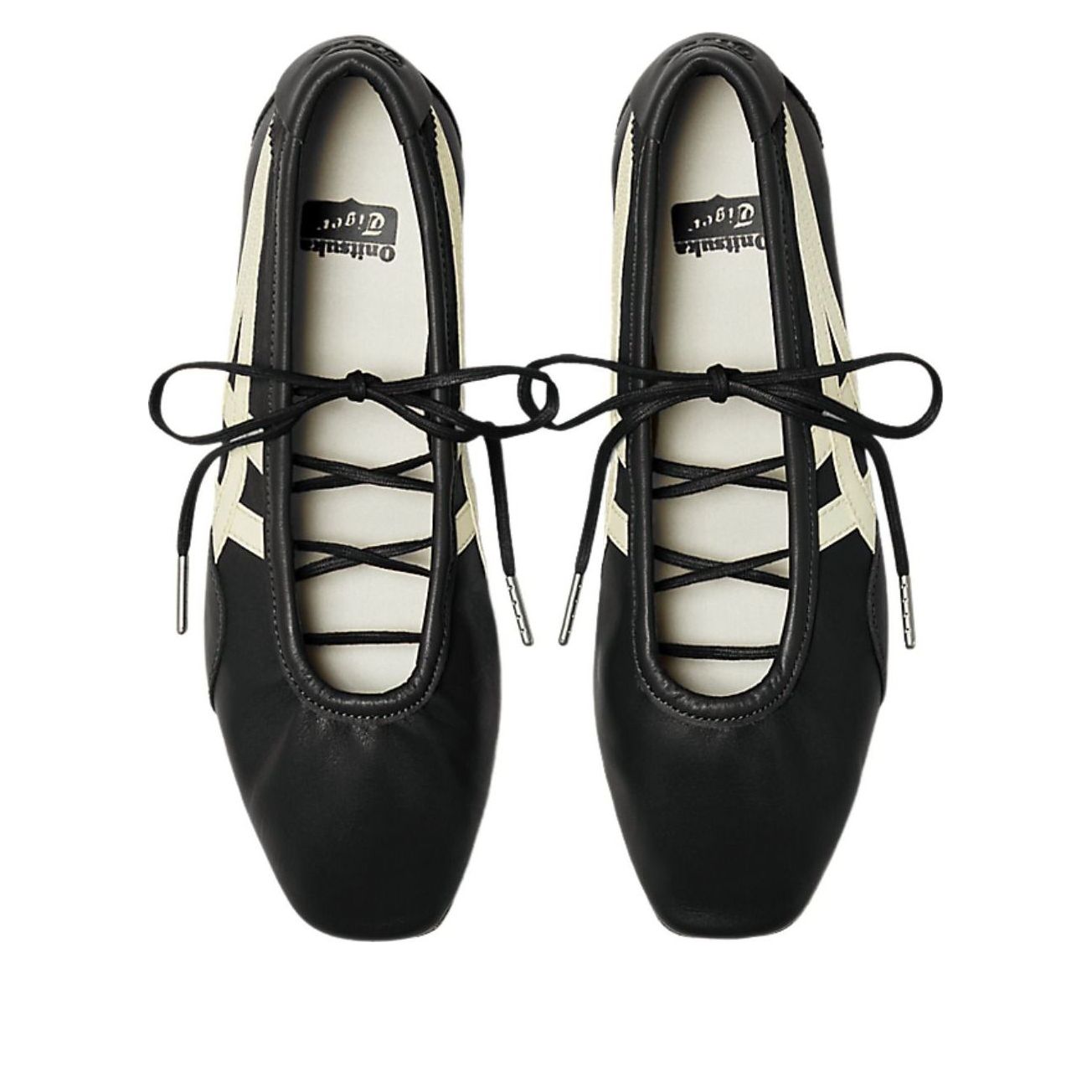 (WMNS) Onitsuka Tiger Gymnarina 'Black Cream' 1182A704-001