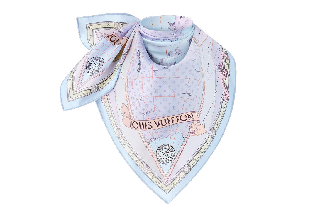 LOUIS VUITTON M79609 Lv Map Square 90