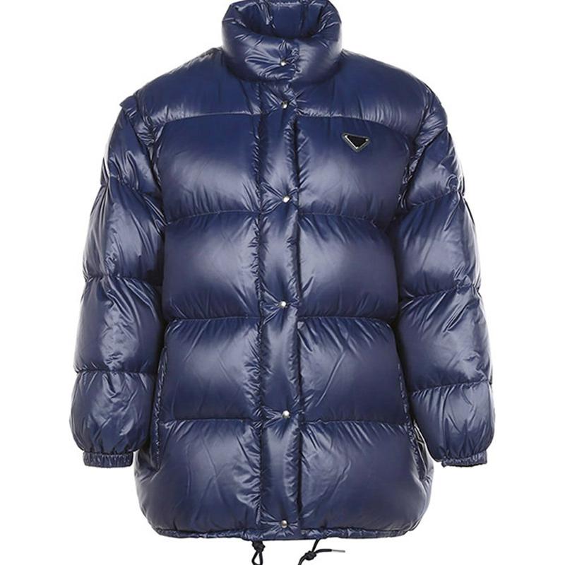 PRADA Down Jackets Women's Baltic Sea Blue