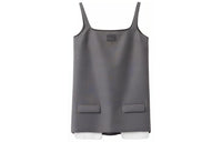 MIU MIU Sleeveless Dress Women's Gray