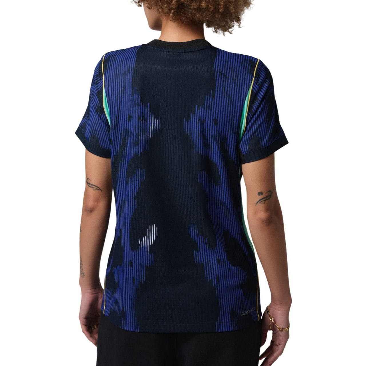(WMNS) Air Jordan Brazil 2026 Match Away Aero-Fit Authentic Jersey 'Royal Black' IU1078-417