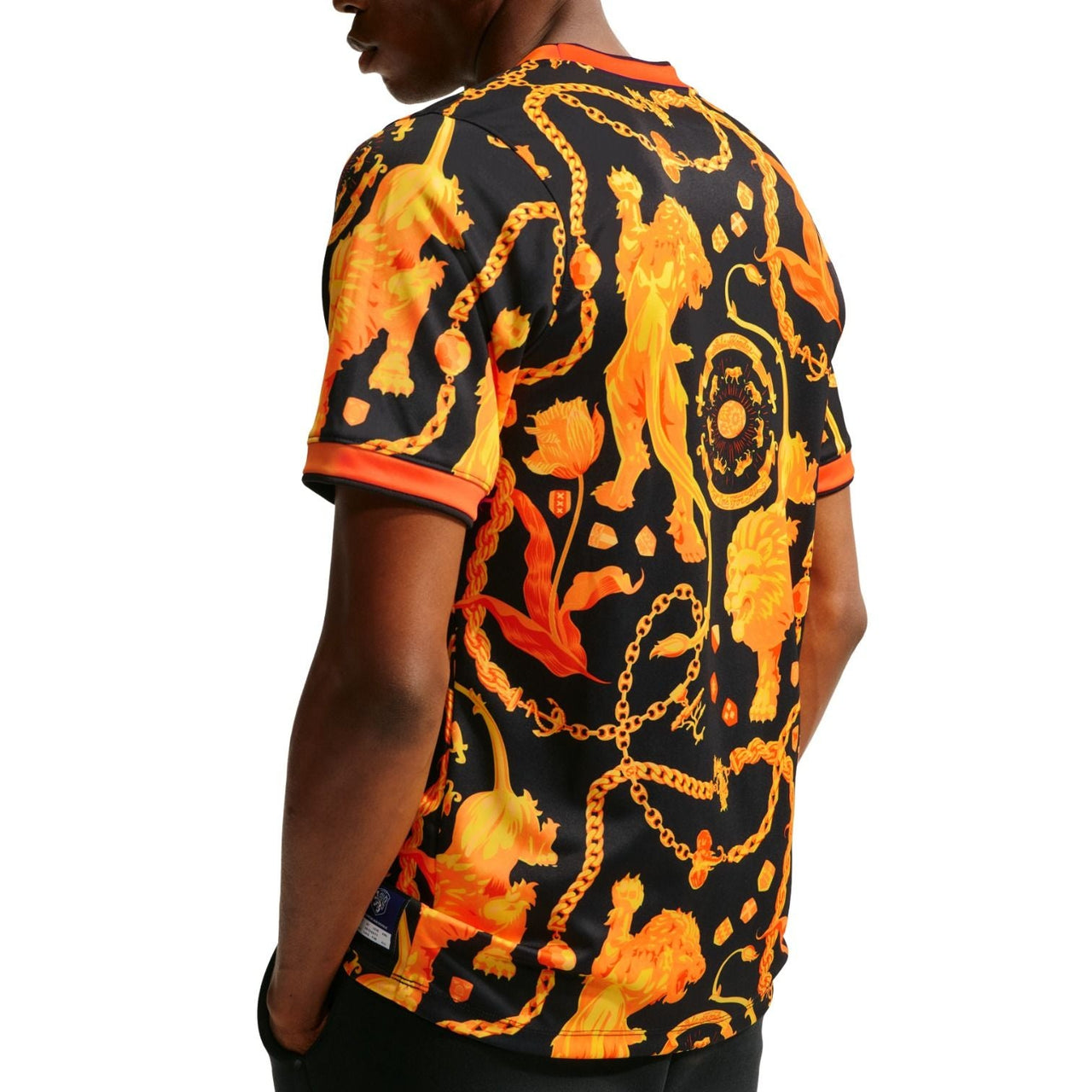 Nike x Netherlands x Patta Academy Pro T-Shirt 'Black White' IH1678-010