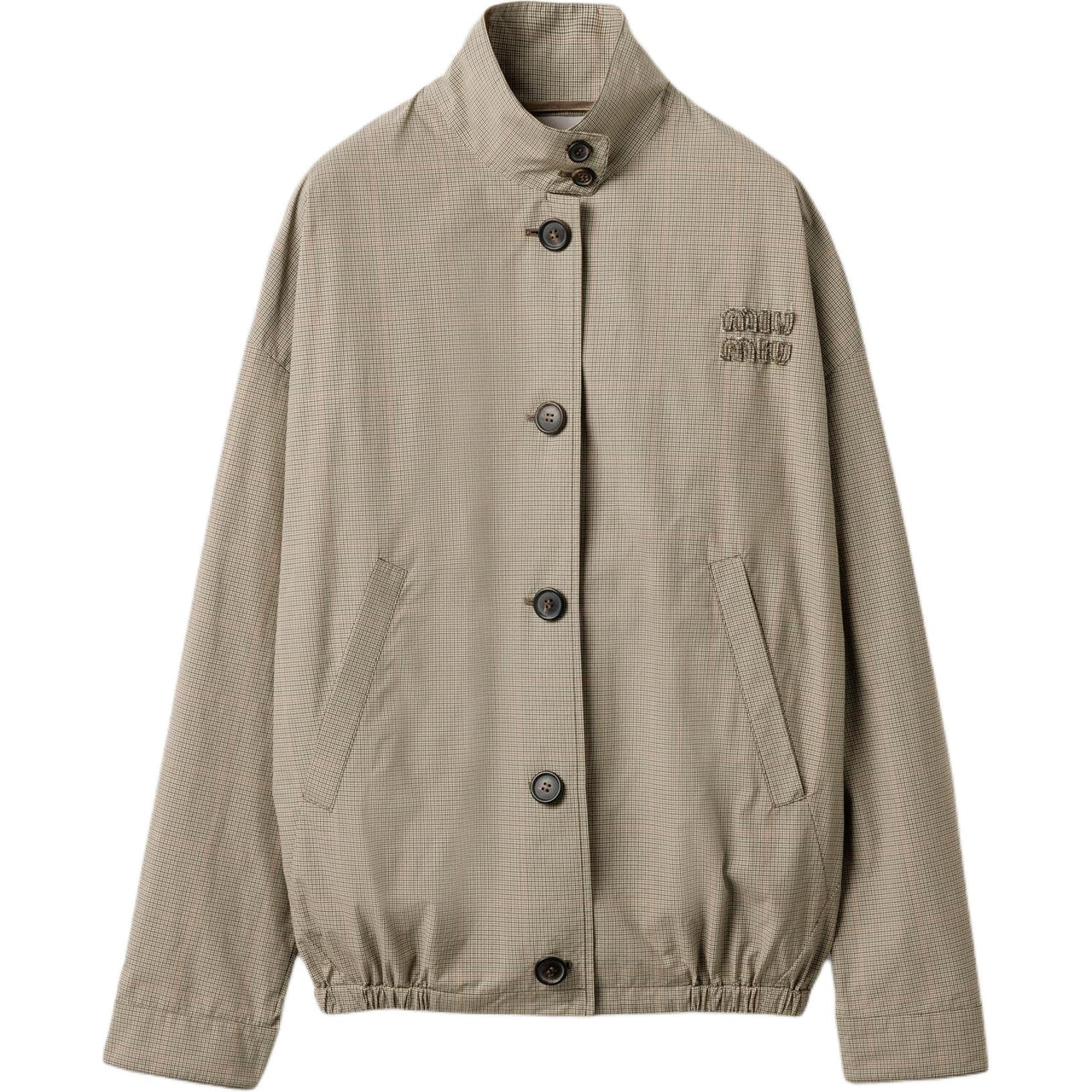 MIU MIU Check pattern Jacket