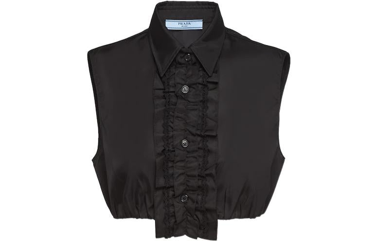 PRADA Crop Tops Women's Black