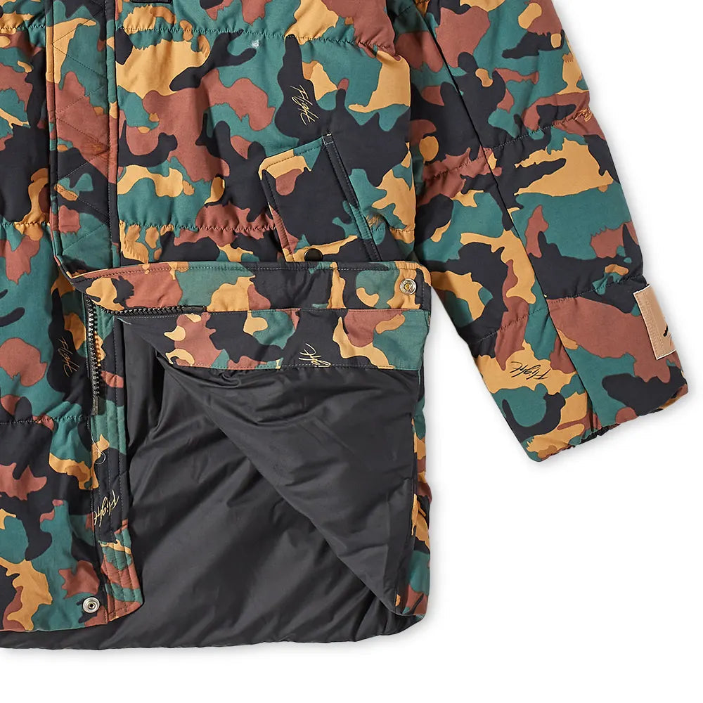 Air Jordan Drawstring Hooded Camouflage Hooded Down Coat 'Camouflage' DC9679-333