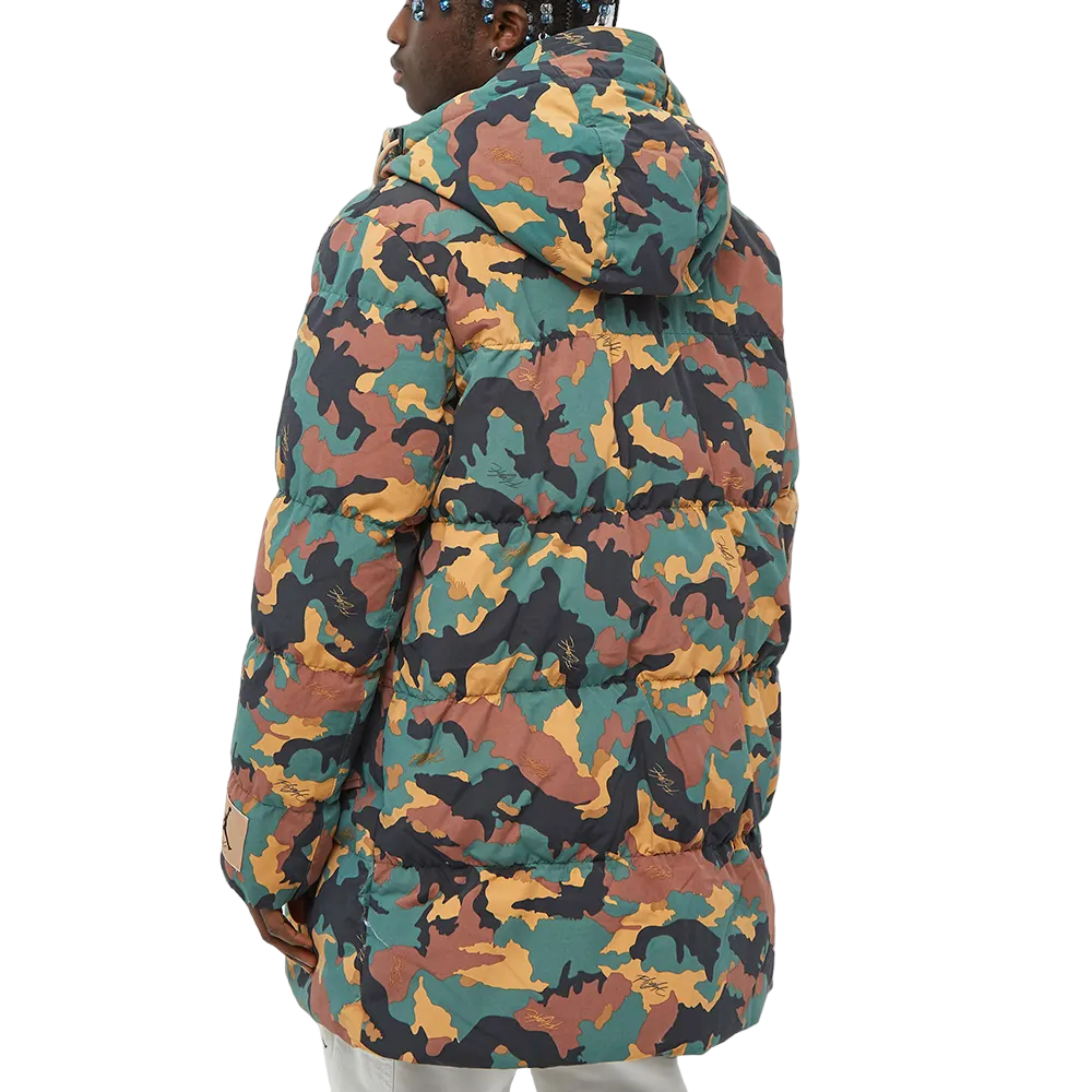 Air Jordan Drawstring Hooded Camouflage Hooded Down Coat 'Camouflage' DC9679-333