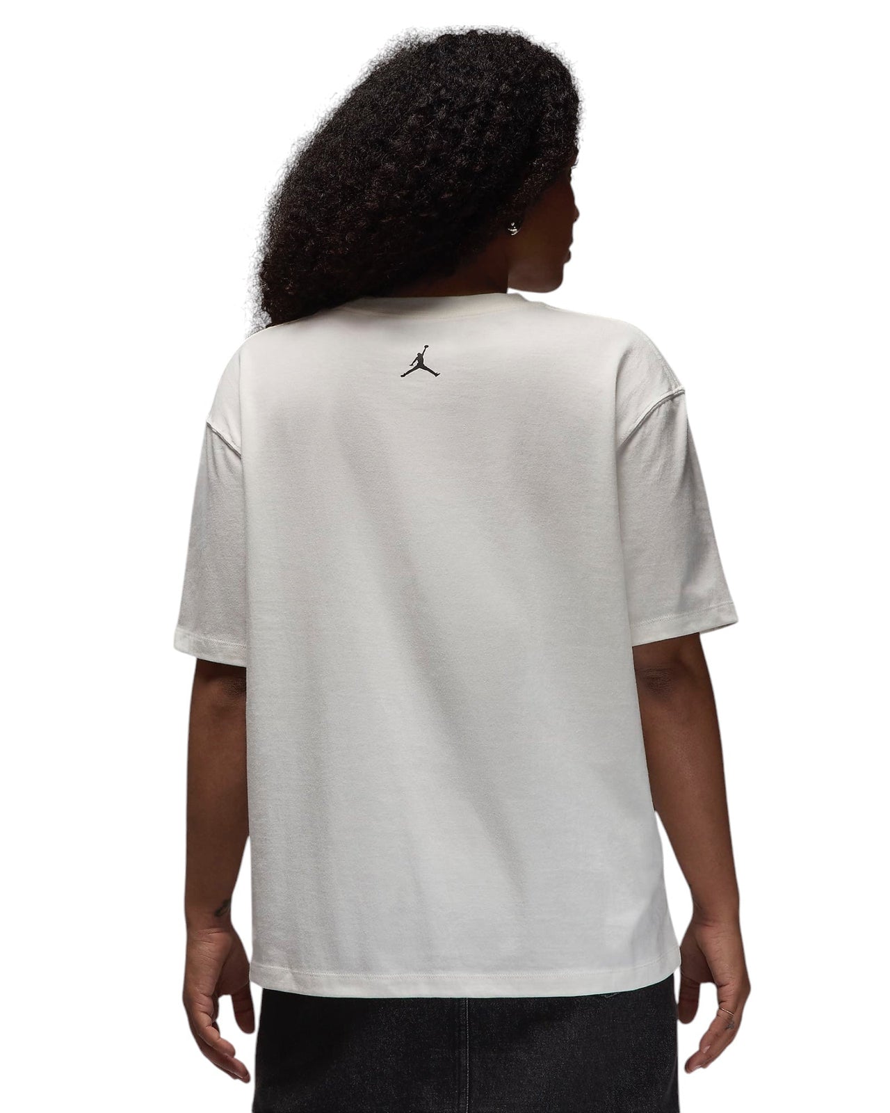 (WMNS) Air Jordan Girlfriend T-Shirt 'White' HF2861-133