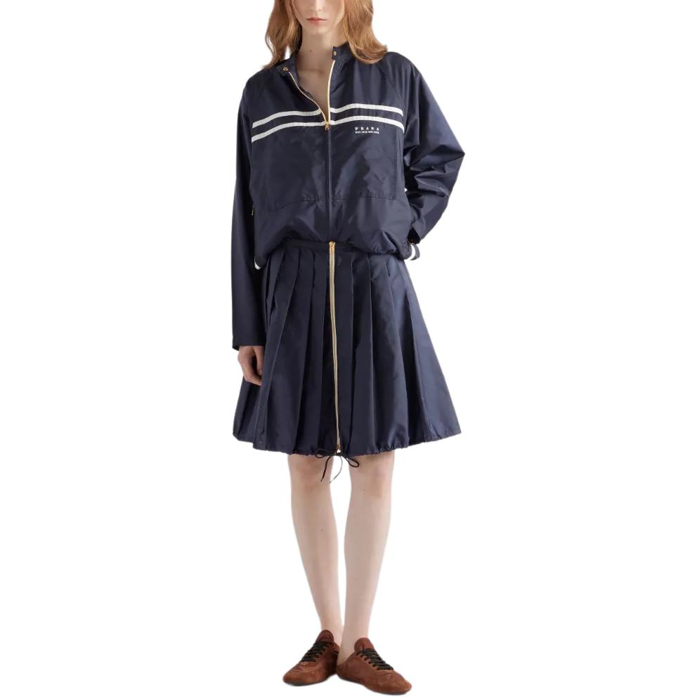 PRADA Re Nylon Pleated Mini Skirt