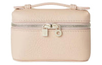 Loro Piana Stamped Calfskin Charm Bag Accessory Women's Light Beige