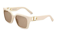 DIOR Square Sunglasses Women's Beige