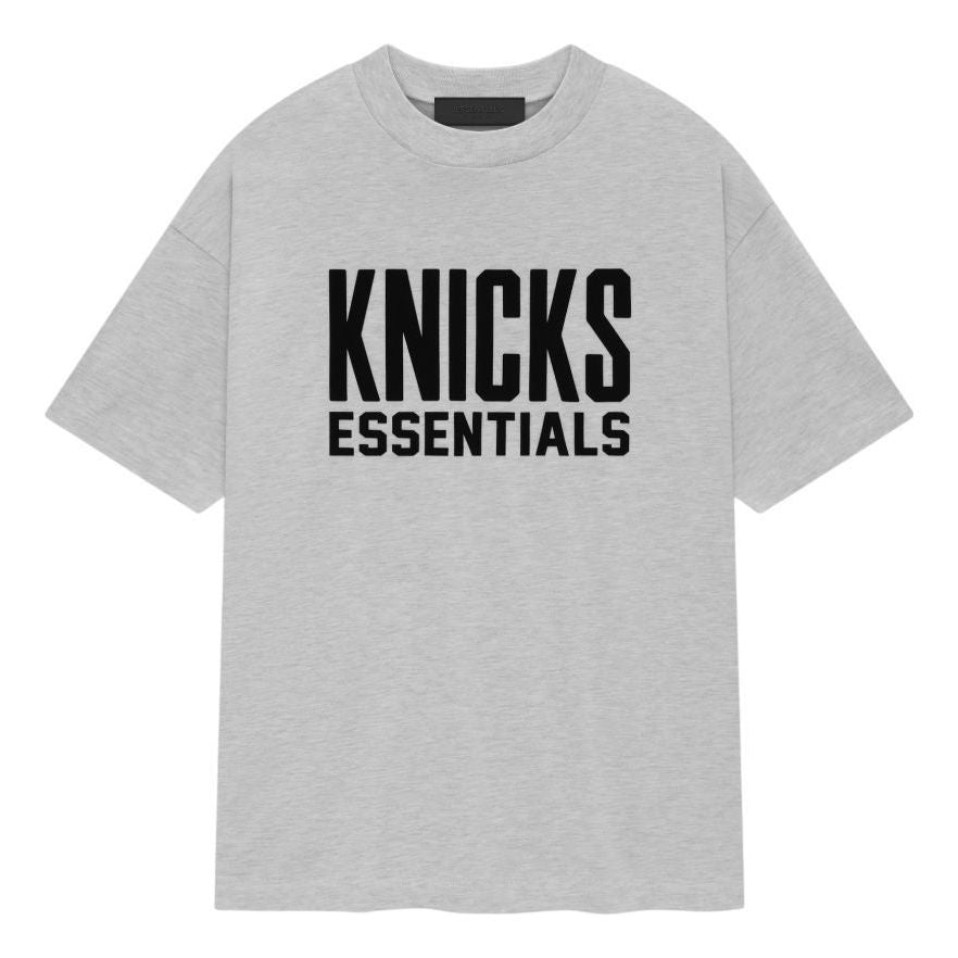 Fear of God Essentials x NBA Knicks T-Shirt 'Light Heather' 125AL244301F