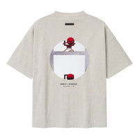 Fear of God Essentials x NBA X Barkley Hendricks 90s T-Shirt 'Heather Stone' 125BH262209F