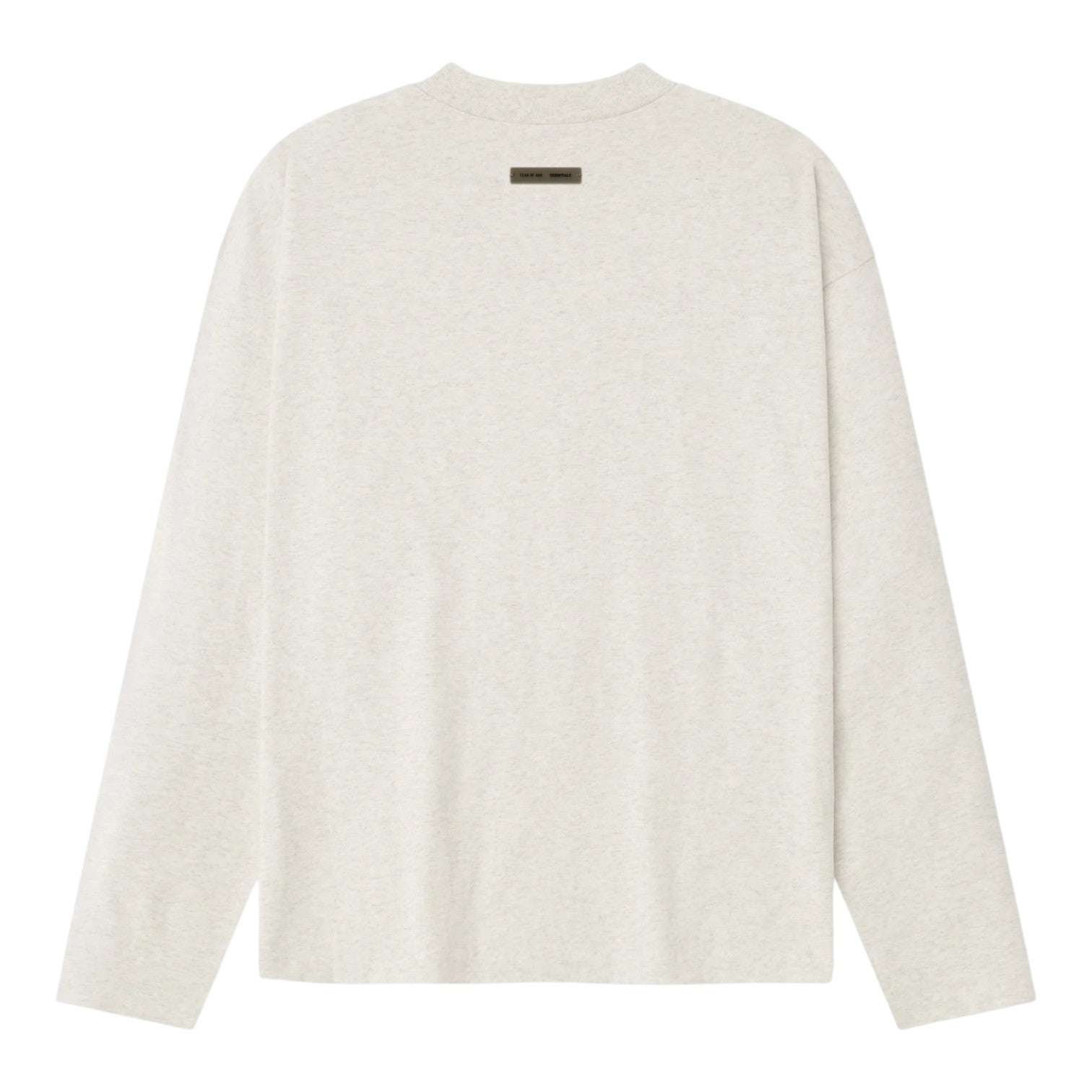 Fear of God Essentials Embroidered Classic Long Sleeve T-Shirt 'Oatmeal Heather' 125HO254202F