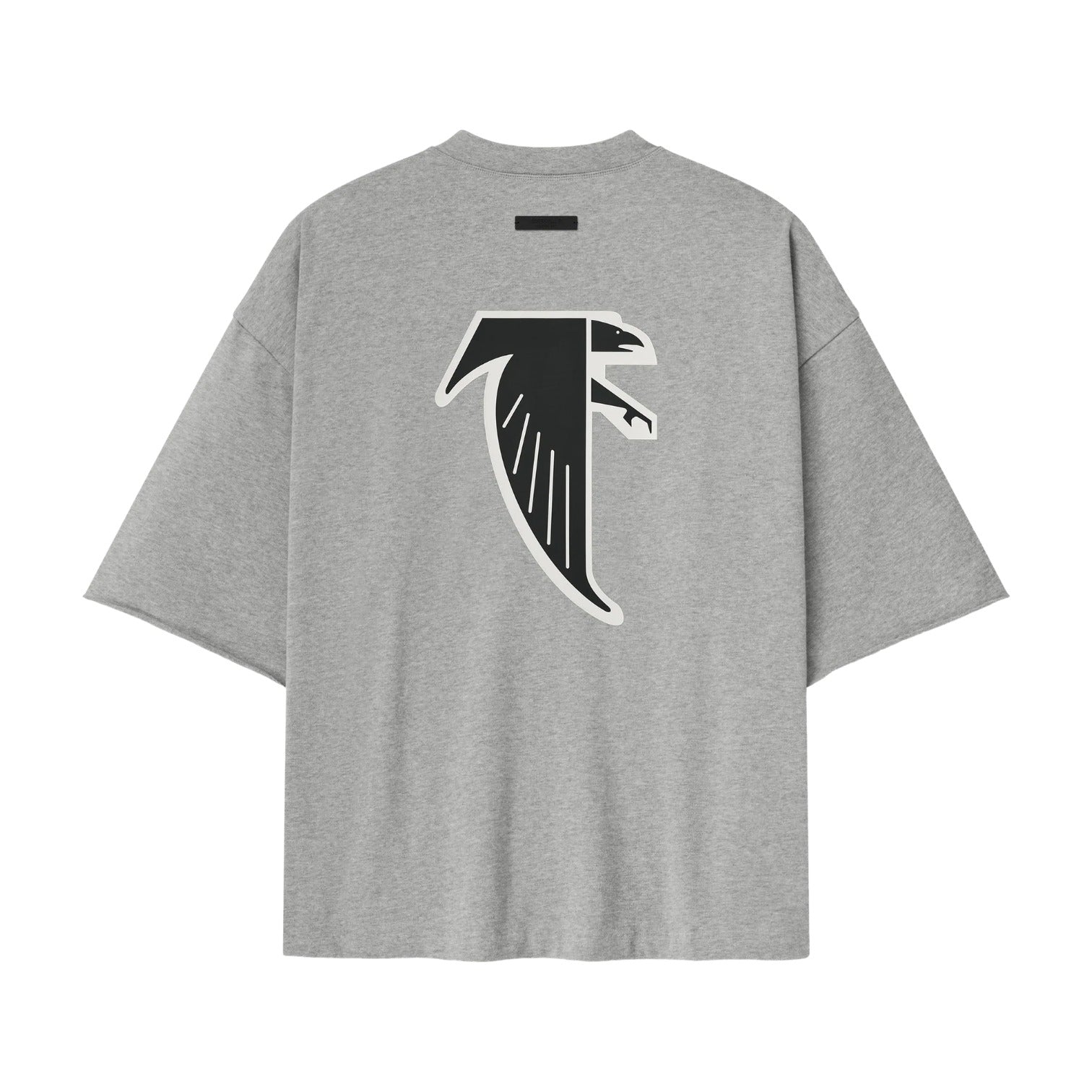 Fear of God Essentials x NFL FW25 Falcons 90s 3/4 Sleeve Football T-Shirt 'Concrete Heather' 125NF252123F
