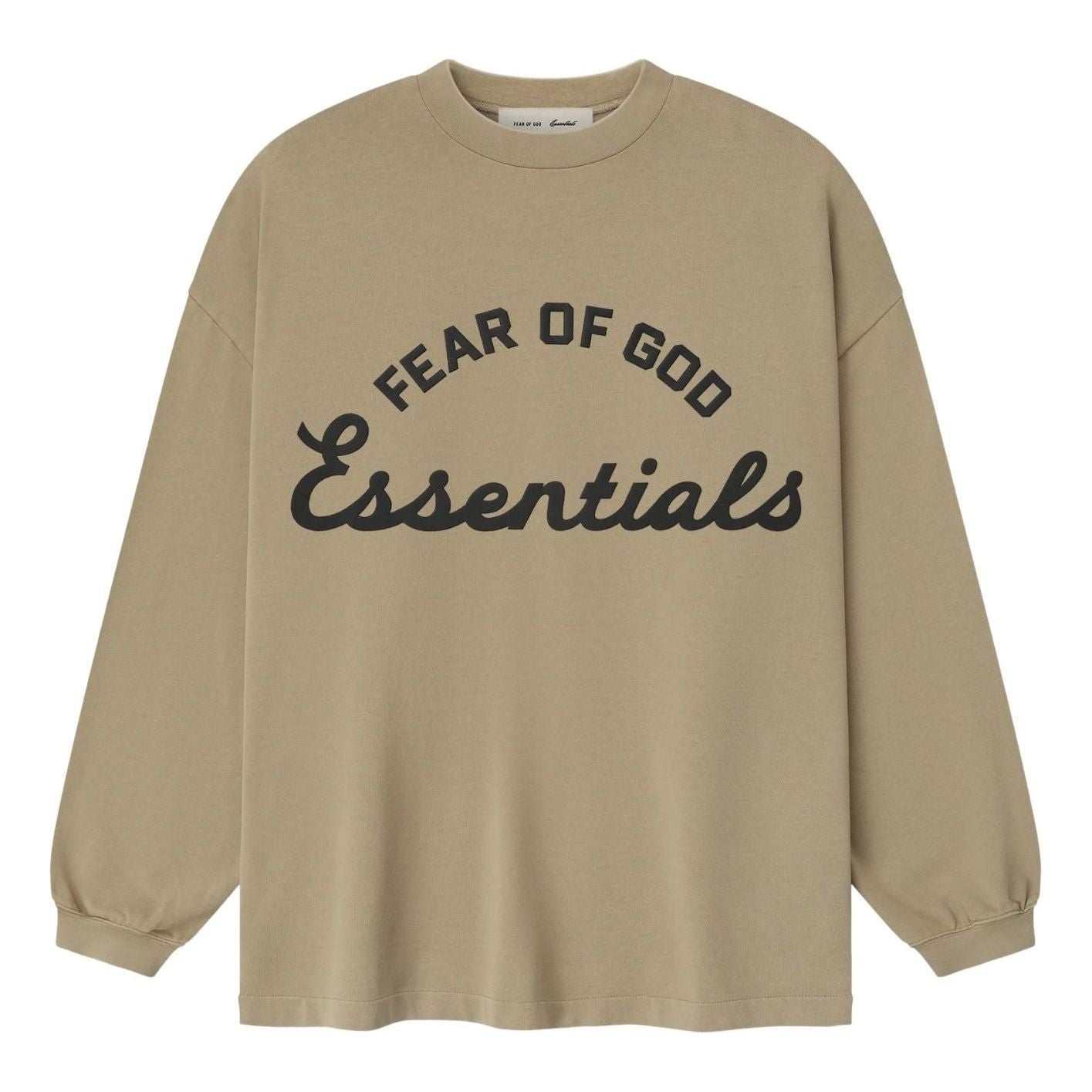 Fear of God Essentials Training 90s Long Sleeve T-shirt 'Faded Dune' 125SP264102F