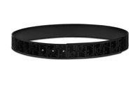 DIOR Cow Leather Belts Unisex Black Width 3.5CM