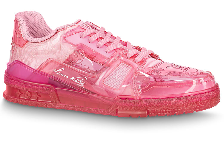 LOUIS VUITTON Trainer Sneakers 'Pink PVC'
