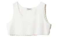 MIU MIU Tank Tops Women's White