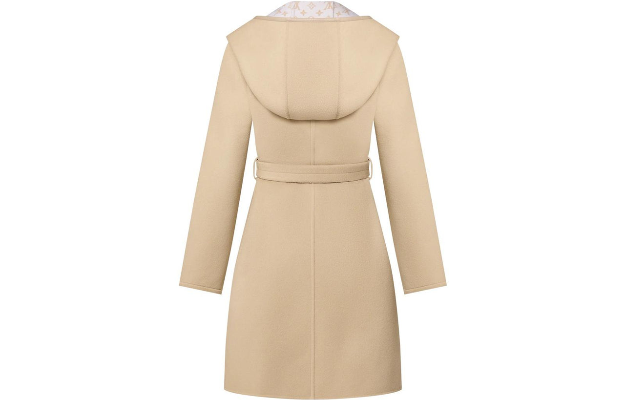 LOUIS VUITTON Coat Women's Beige