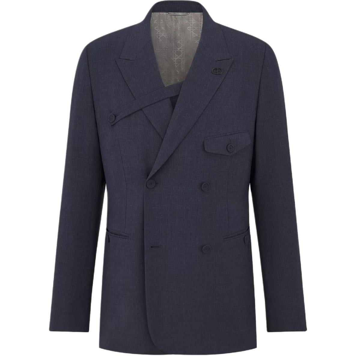 DIOR SS25 Business Suit Coat Men's Blue