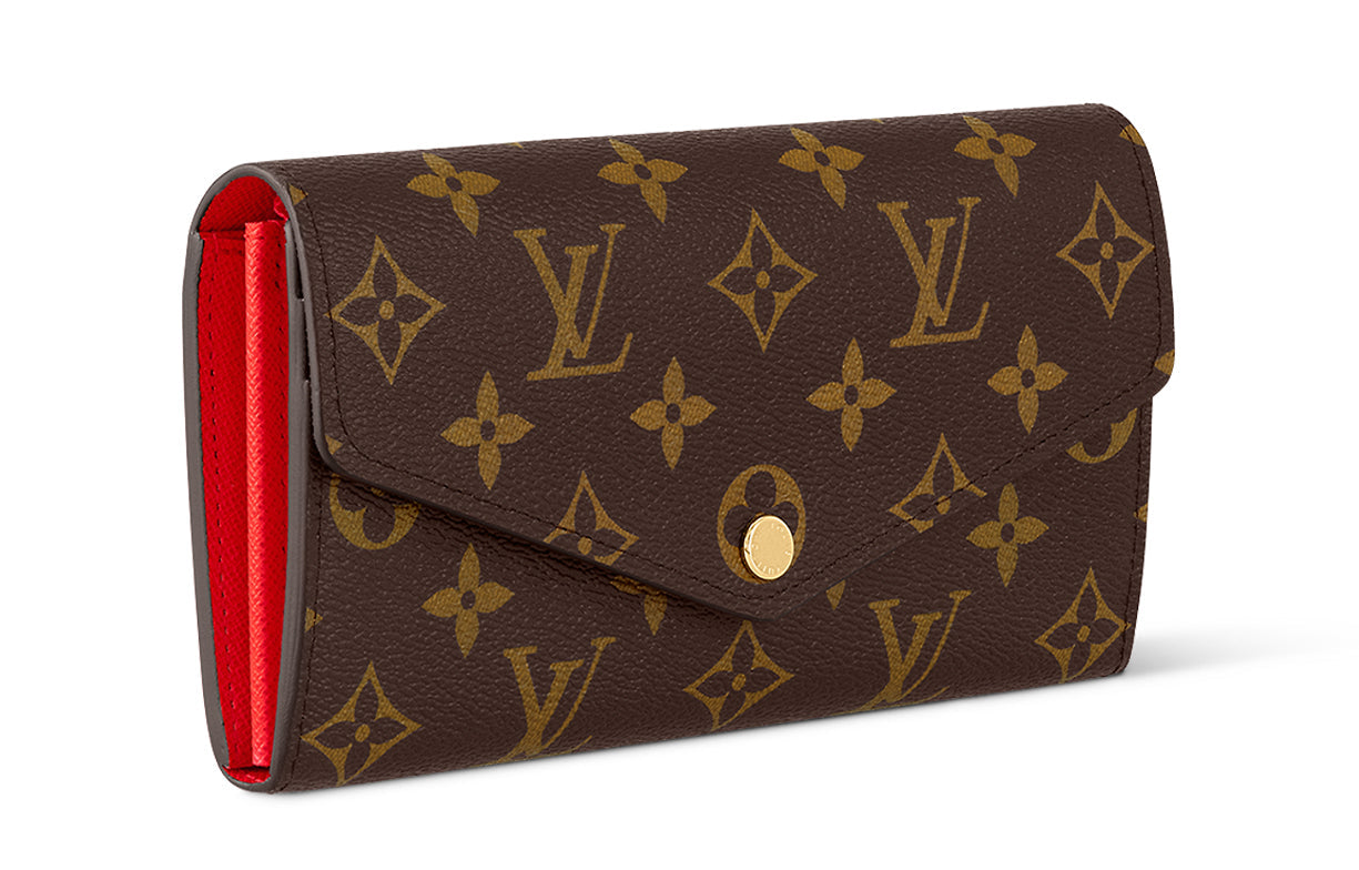 LOUIS VUITTON Sarah Wallet Monogram Poppy