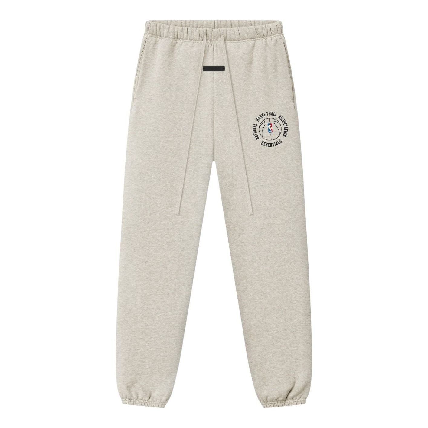 Fear of God Essentials x NBA x  Barkley Hendricks Classic Sweatpant 'Heather Stone' 130BH264403F